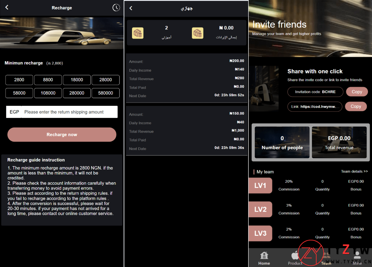 海外新版本开发高端Apple/科技汽车/共享投资理财系统源码-天云资源网