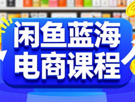 闲鱼蓝海电商课程-天云资源网