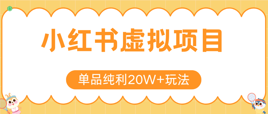小红书虚拟电商新玩法，实现单品纯利20W+，可矩阵放大操作！-天云资源网