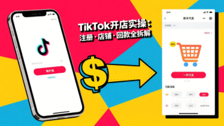 大熊跨境·TikTok从开店到投流的进阶课-天云资源网