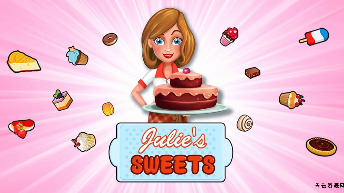 《朱莉的甜品店 Julie’s Sweets》Switch NSP下载-天云资源网