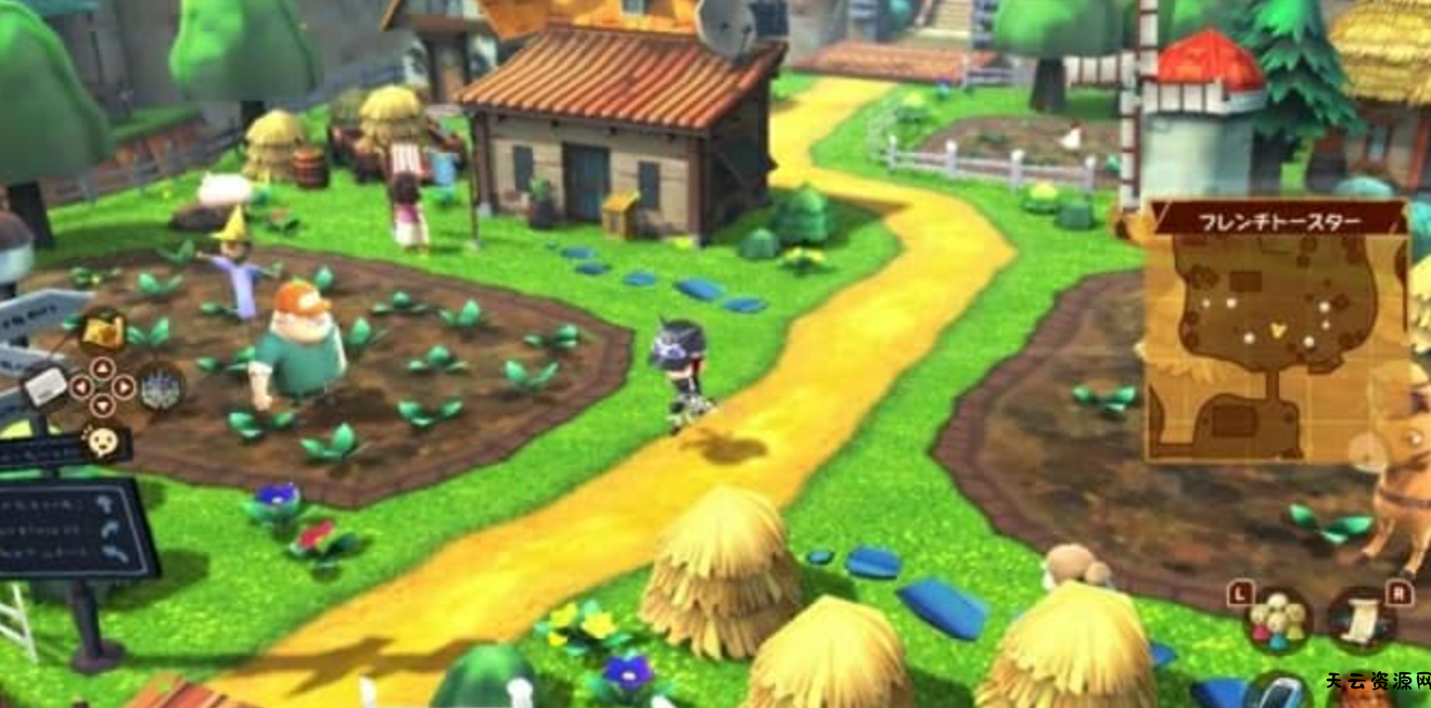 《点心世界：黄金版 The Snack World Treasures》Switch日文版NSZ下载 – 含1.6.0补丁+DLC-天云资源网