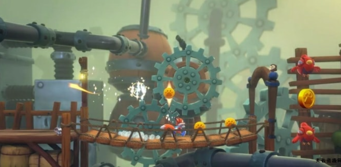 《超级幸运狐 New Super Lucky’s Tale》Switch英文版NSP下载 – 含1.5.9补丁+DLC-天云资源网