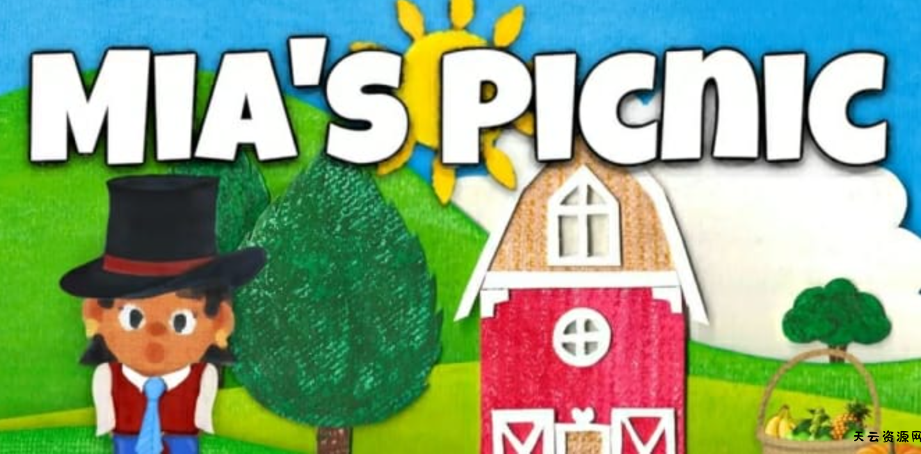 《米娅的野餐 Mia’s Picnic》Switch英文版NSZ下载 – 含1.0.1补丁-天云资源网