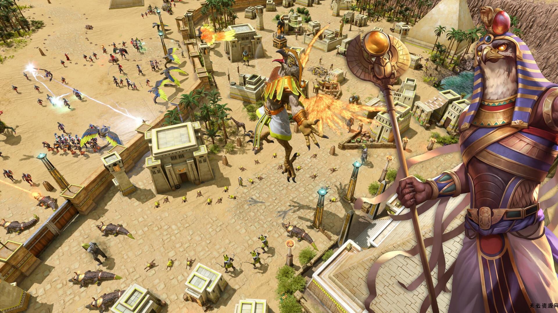 《神话时代：重述版/Age of Mythology: Retold》PC中文版下载-含v100.18.54786.0-天云资源网