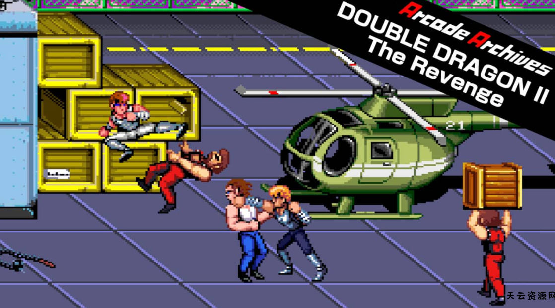 《街机档案：双截龙2：复仇 Arcade Archives DOUBLE DRAGON II The Revenge》Switch英文版NSZ下载-天云资源网