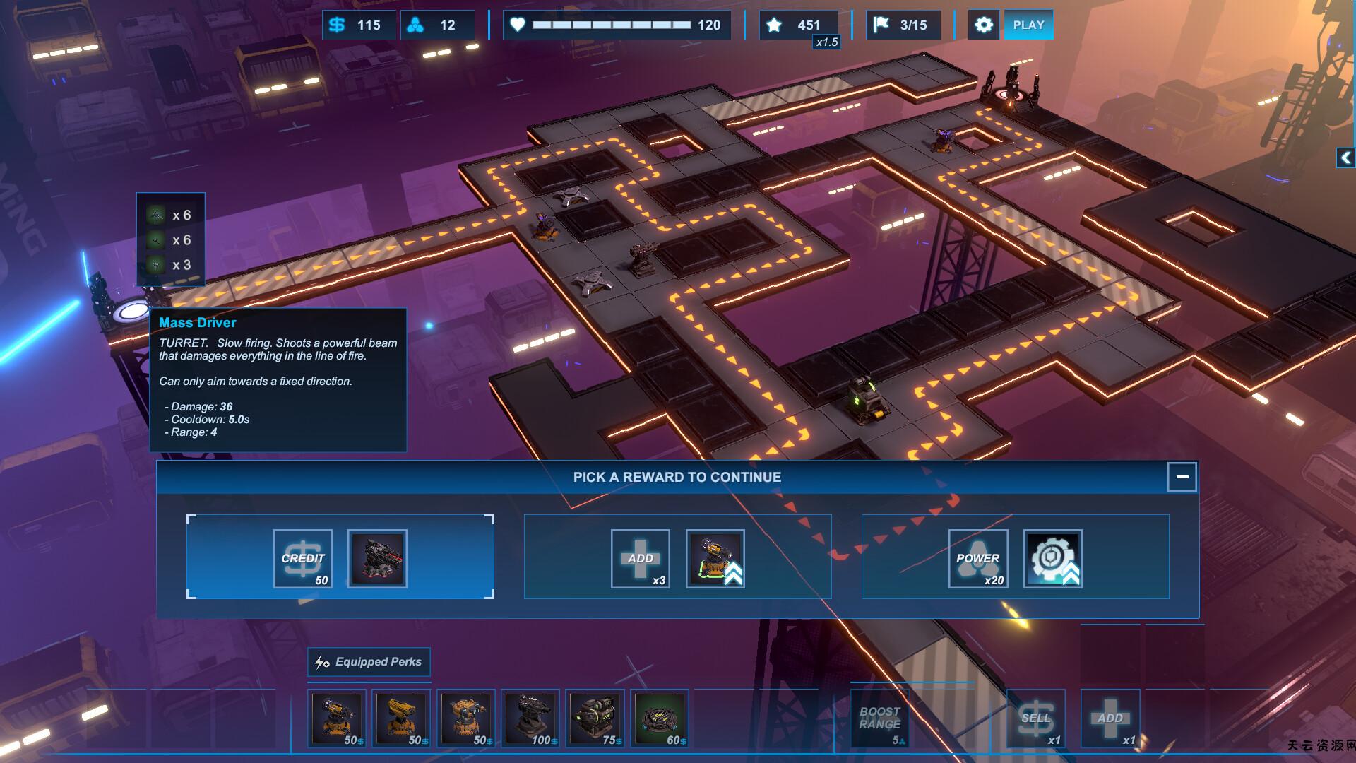 《铁壁矩阵：轴突塔防/Axon TD: Uprising》PC中文版下载-含Build.20706370-天云资源网