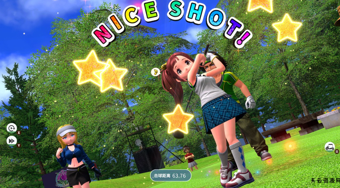 《全民高尔夫 环球之旅 EVERYBODY’S GOLF》Switch港版中文XCZ下载 – 含1.1.3补丁+2DLC-天云资源网