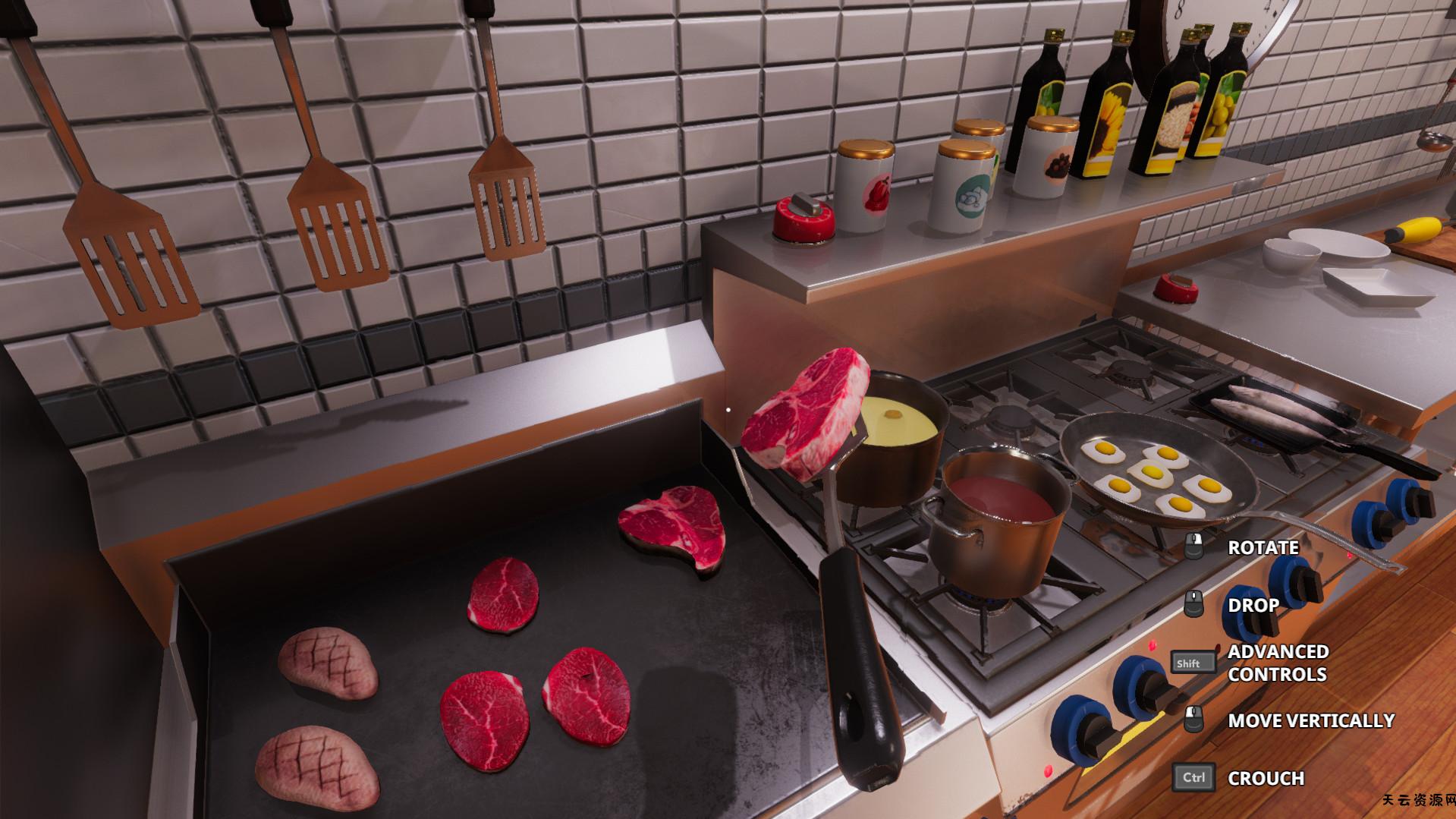 《烹饪模拟器/Cooking Simulator》PC中文版下载-含v7.0.5-天云资源网