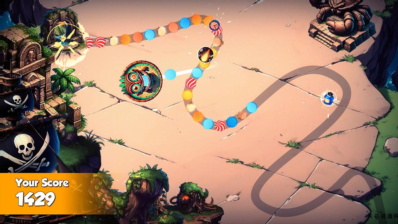 《祖玛世界 失落的弹珠岛 Zumba World – The Lost Marble》Switch美版中文NSZ下载-天云资源网