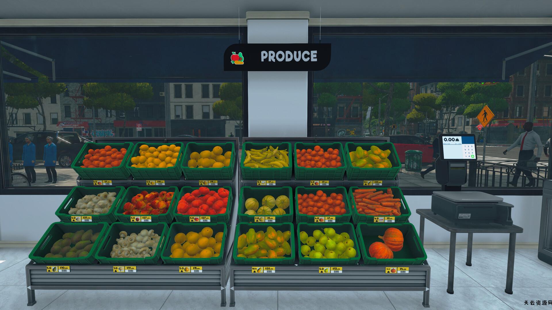 《超市模拟器/Supermarket Simulator》PC中文版下载-含v1.1.6.151联机版-天云资源网