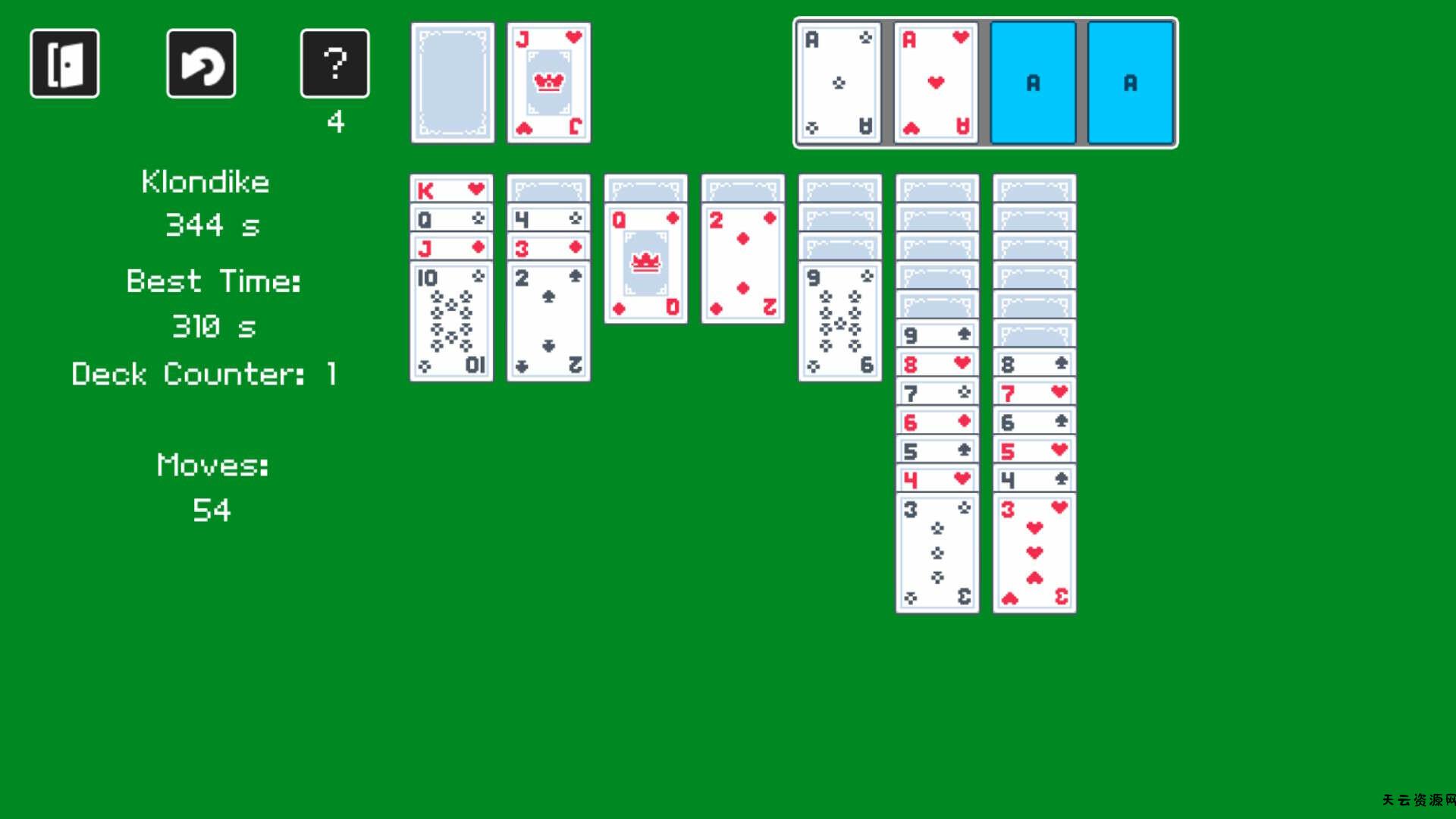 《经典纸牌 Classic Solitaire》Switch英文版NSP下载-天云资源网
