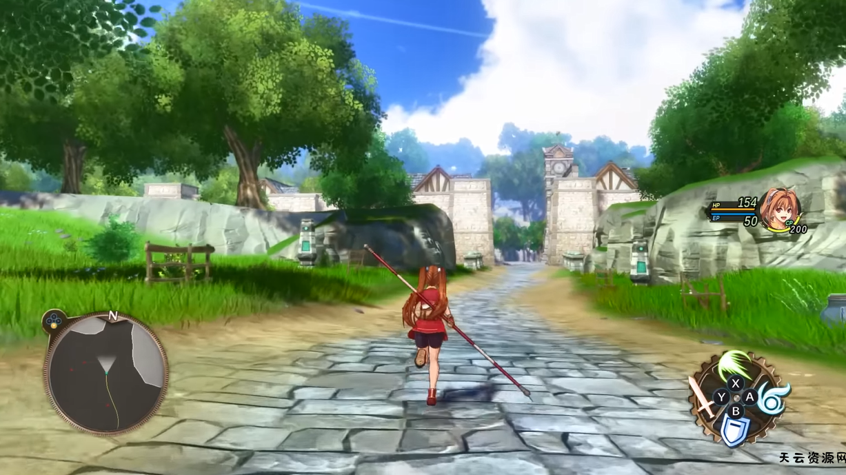 《空之轨迹 the 1st Trails in the Sky》Switch港版中文NSZ下载 – 含1.0.6.1补丁+98DLC-天云资源网