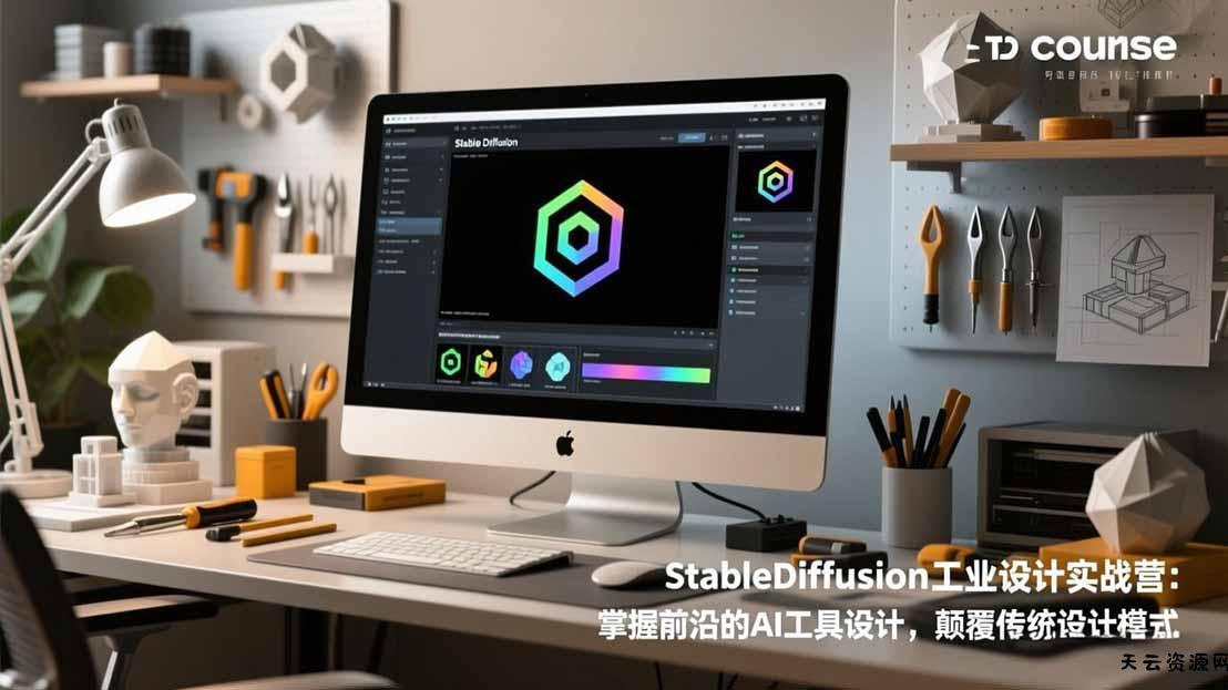 StableDiffusion工业设计实战营：掌握前沿的AI工具设计，颠覆传统设计模式-天云资源网