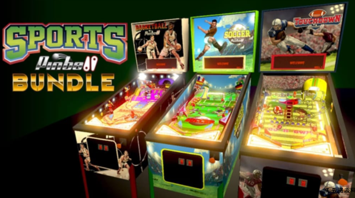 《体育弹子球捆绑包 Sports Pinball Bundle》Switch英文版NSP下载-天云资源网