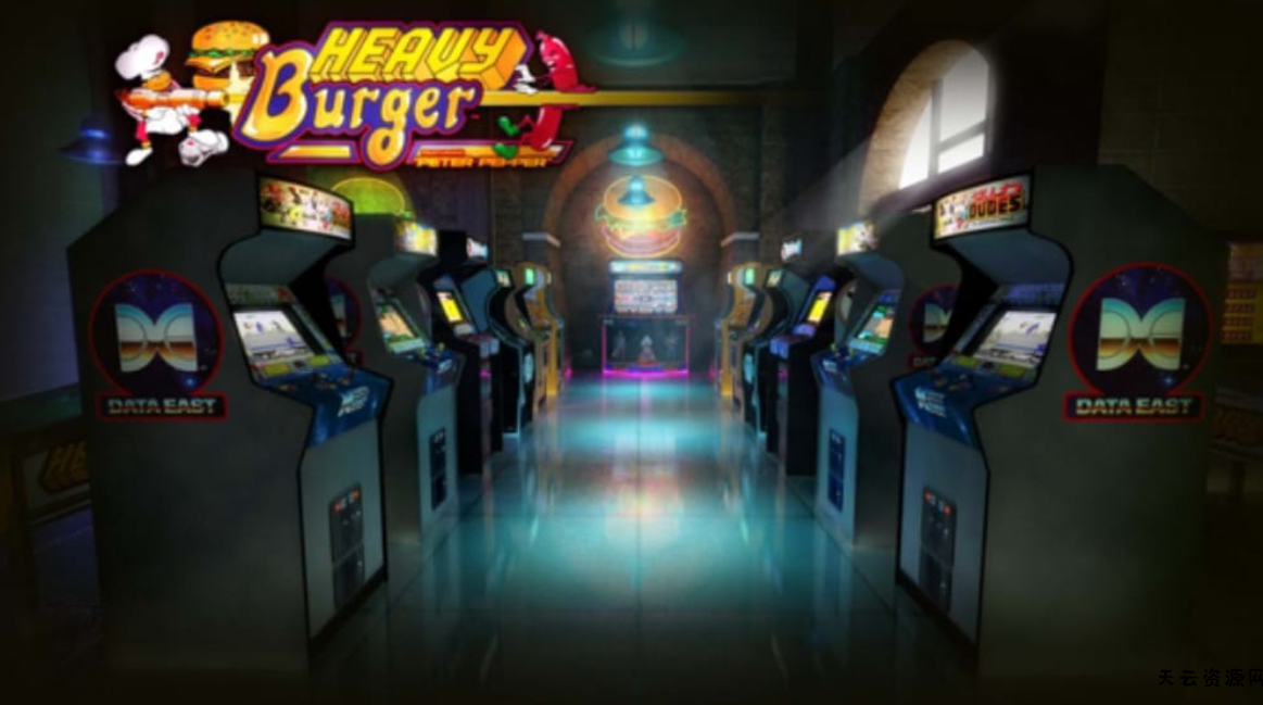 《大汉堡 Johnny Turbo’s Arcade Heavy Burger》Switch中文版NSP下载 – 含1.0.2补丁-天云资源网