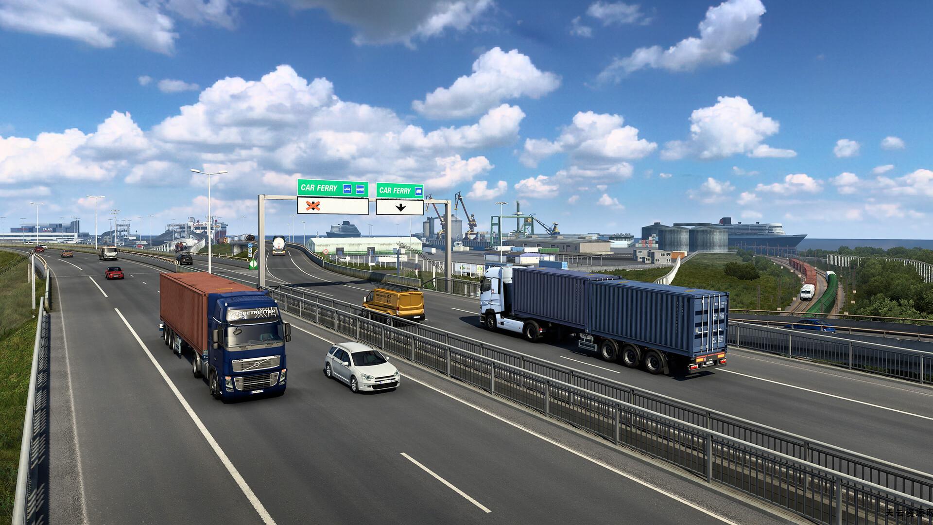 《欧洲卡车模拟2/Euro Truck Simulator 2》PC中文版下载-含v1.57.1.0s-天云资源网