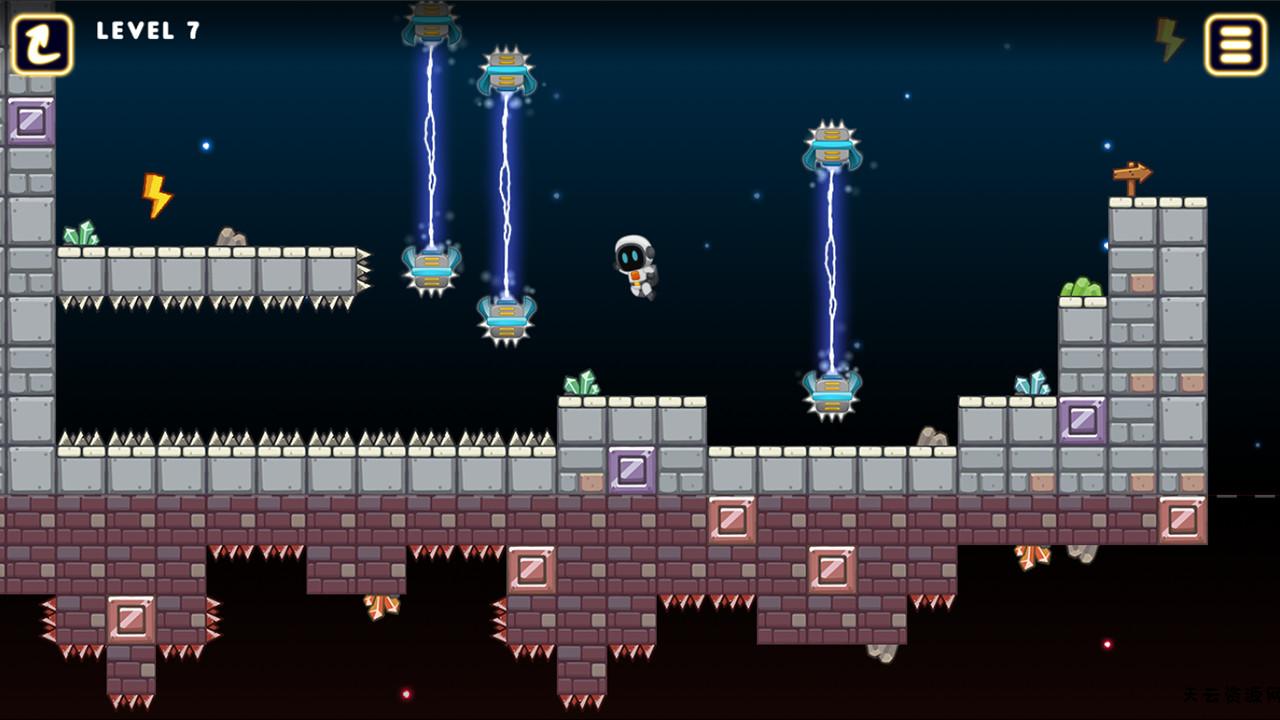 《疯狂重力 Crazy Gravity》Switch英文版NSP下载-天云资源网