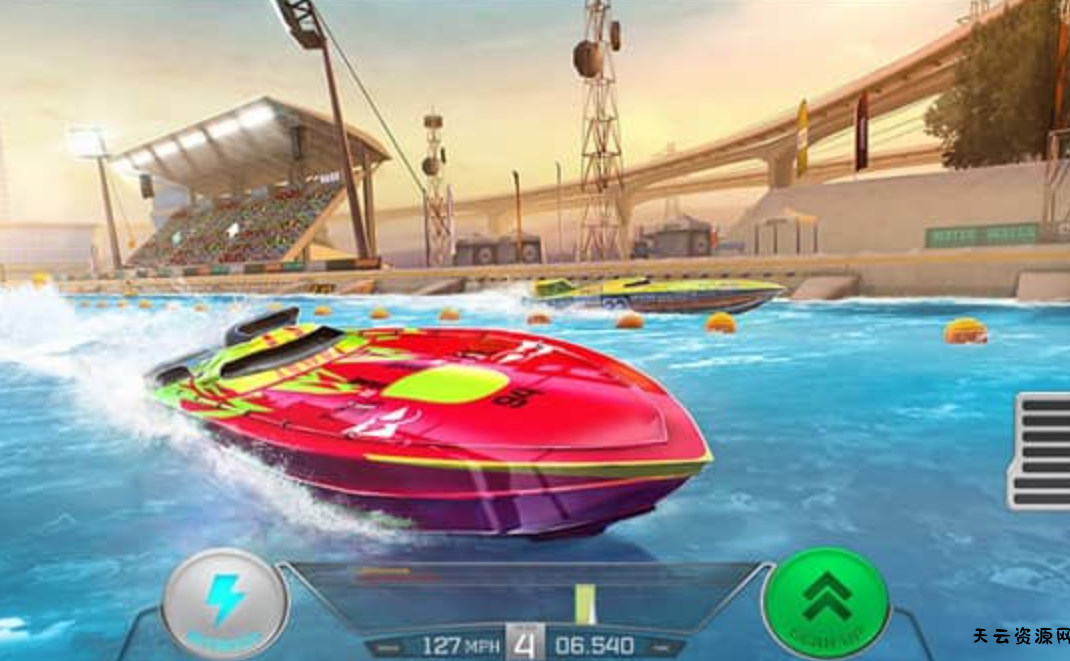 《顶尖快艇:竞速3D Top Boat Racing Simulator 3D》Switch英文版NSP下载-天云资源网