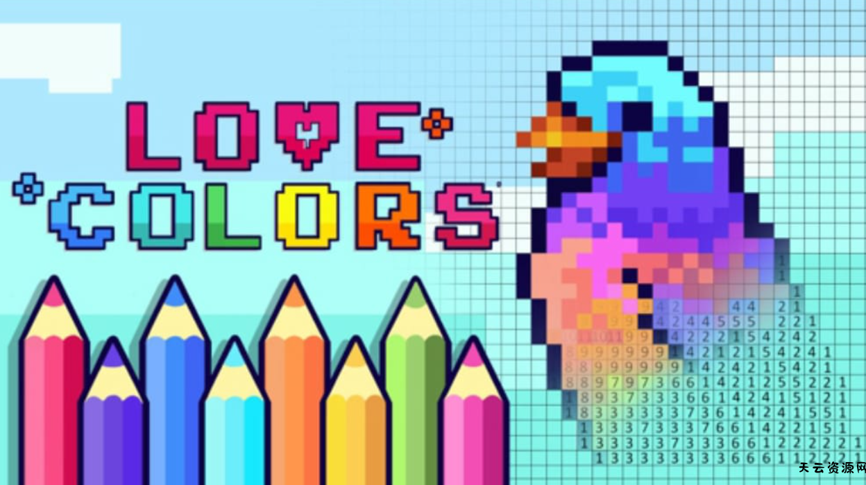 《爱之色 Love Colors》Switch英文版NSP下载 – 含4DLC-天云资源网