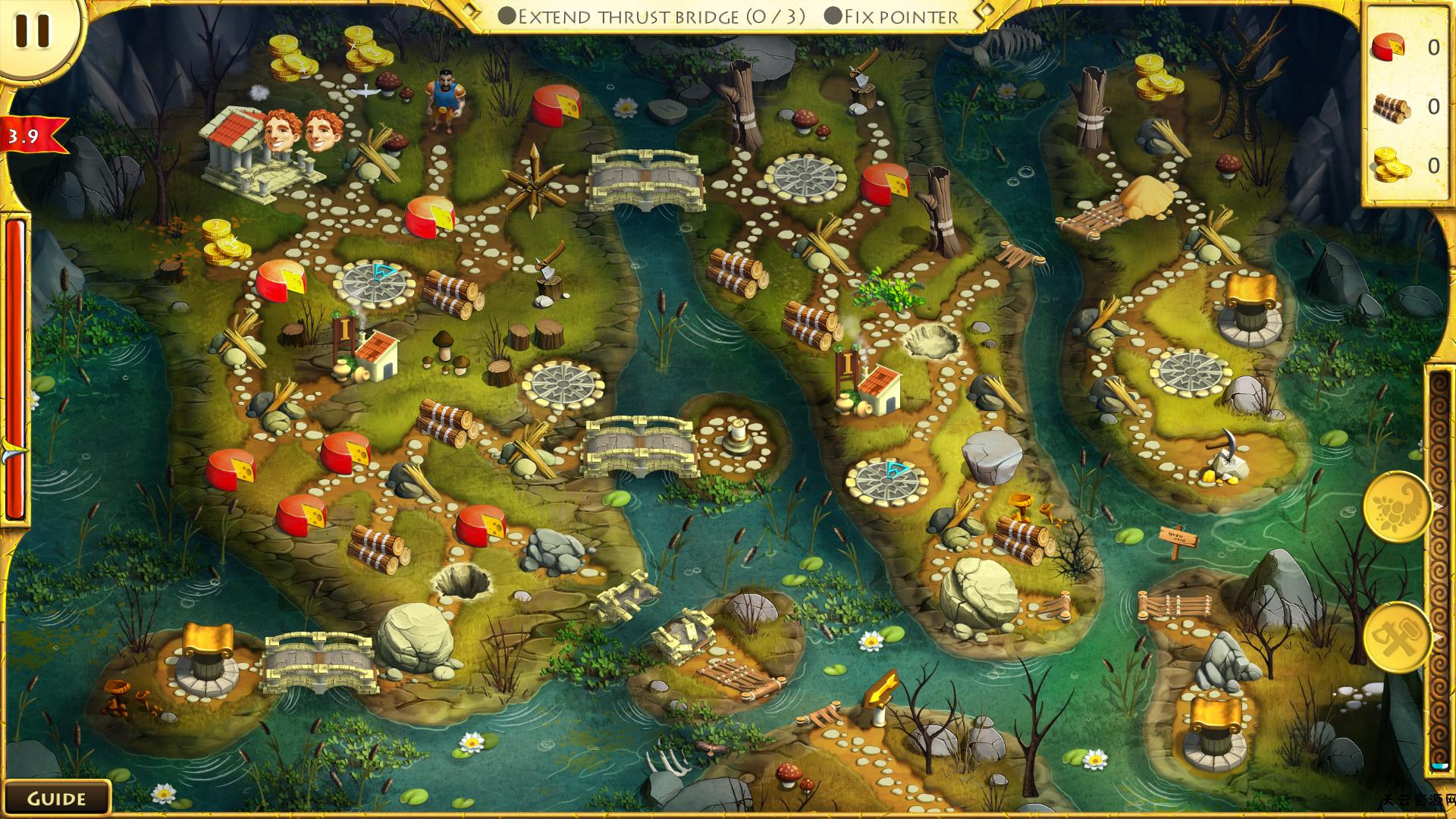 《大力神的十二个劳工4：自然之神 12 Labours of Hercules IV Mother Nature》Switch英文版NSP下载-天云资源网