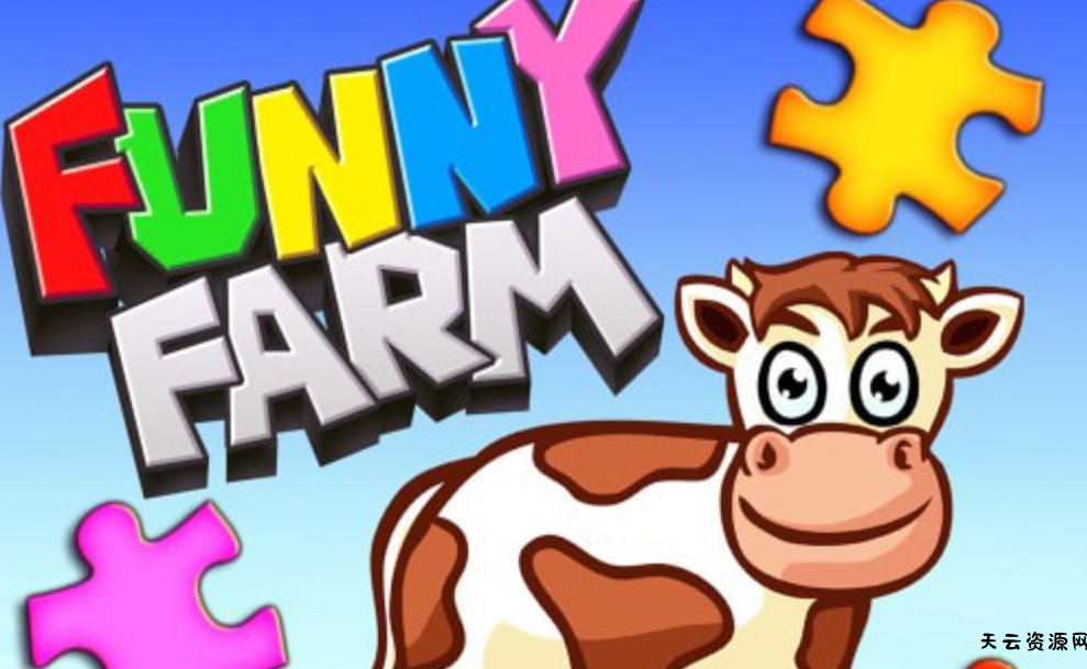 《儿童和幼儿的有趣农场动物拼图游戏 Funny Farm Animal Jigsaw Puzzle Game for Kids and Toddlers》Switch中文版NSP下载-天云资源网