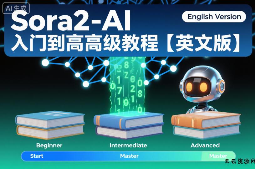 Sora2-AI入门到高级教程【英文版】-天云资源网