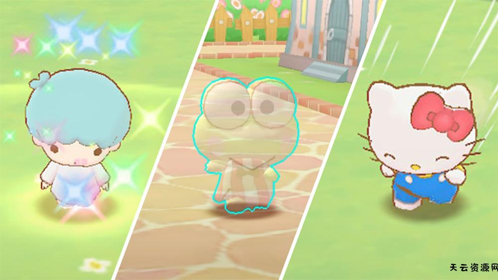 《三丽鸥全明星 魔法捉迷藏 Sanrio Characters Miracle》Switch港版中文XCZ下载-天云资源网