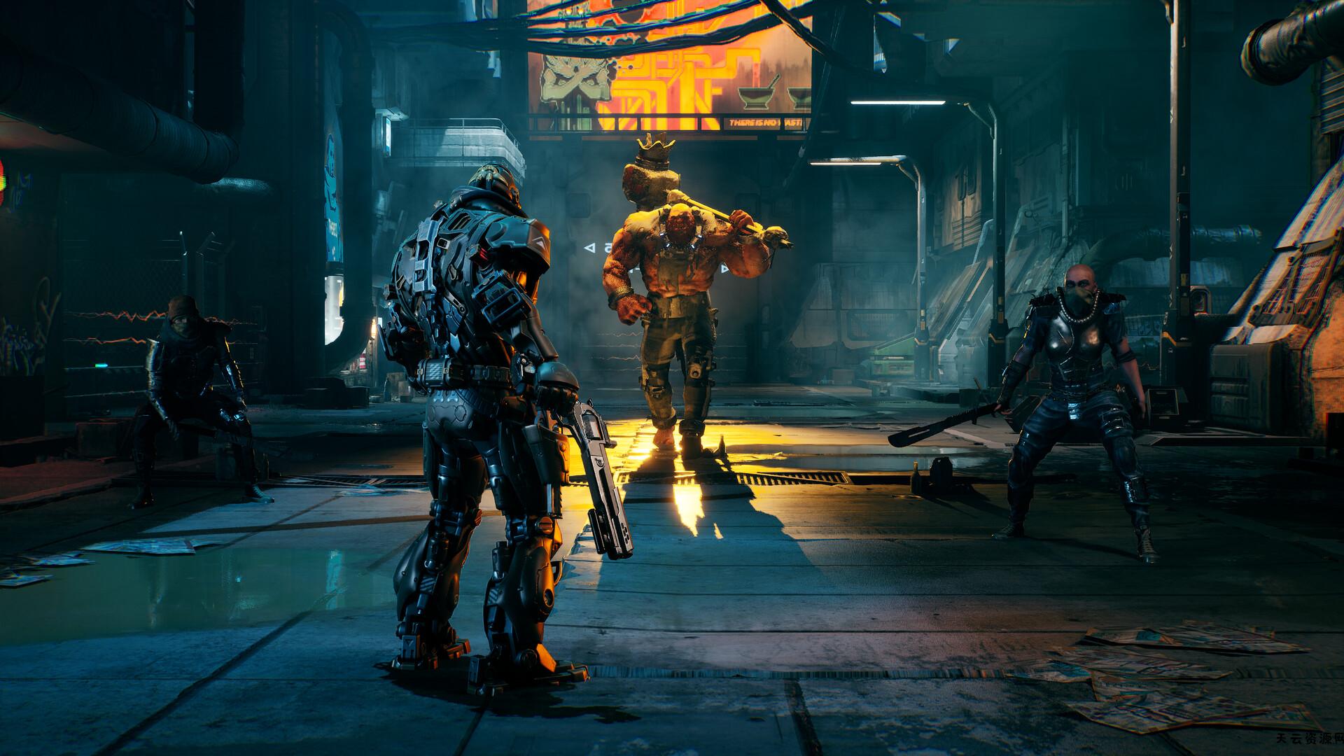 《虐杀熔炉 KIBORG》Switch美版中文NSZ下载-天云资源网