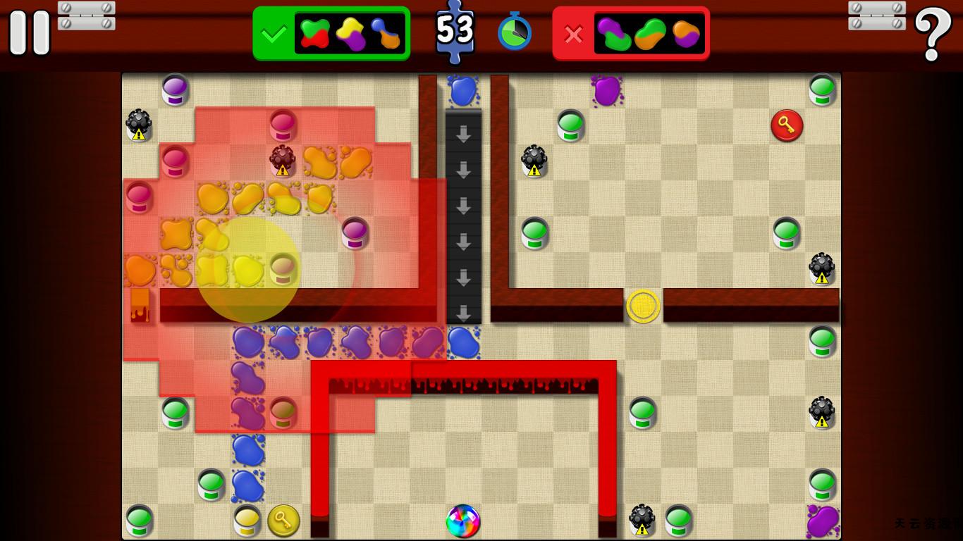 《绘色彩虹球 Splotches》Switch中文版NSZ下载-天云资源网