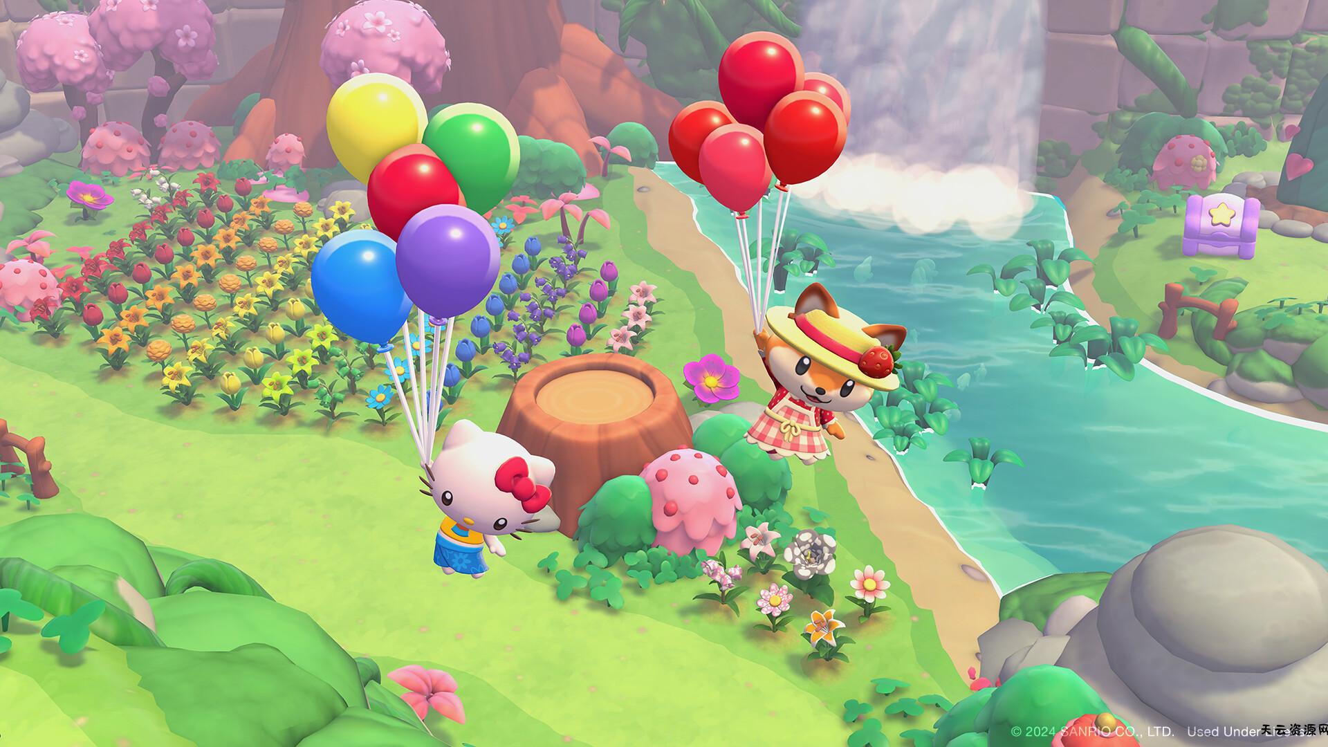 《凯蒂猫岛屿冒险 Hello Kitty Island》Switch美版中文NSZ下载 – 含2.11.1补丁+2DLC-天云资源网