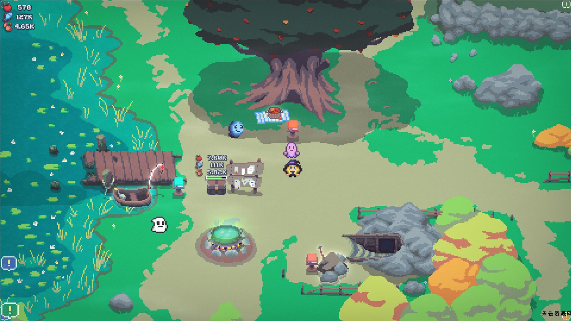 《魔釜小女巫 Cauldron》switch美版中文+1.1.03补丁-天云资源网