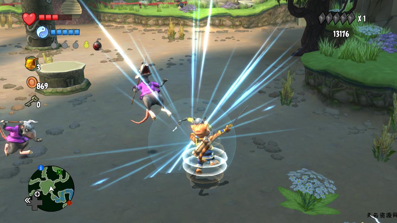 《凯之传奇：十周年纪念版 Legend of Kay Anniversary》Switch英文版NSP下载 – 含1.0.2补丁-天云资源网