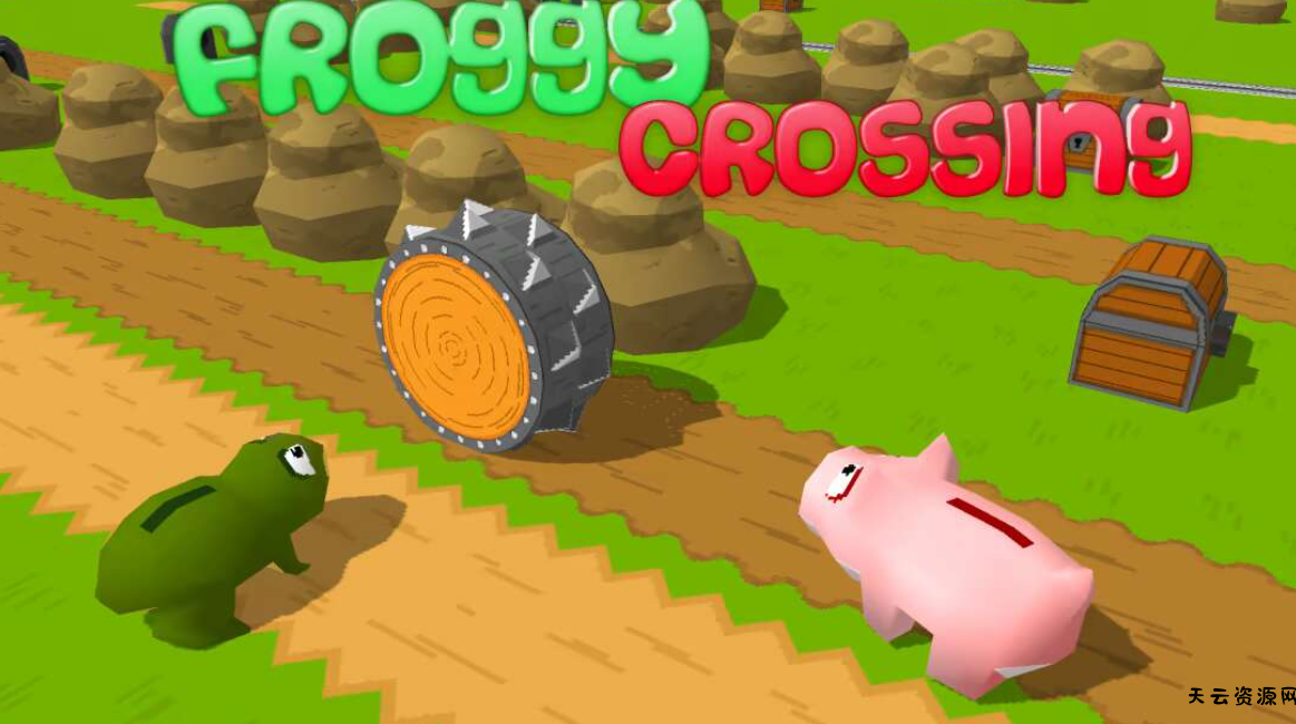 《蛙式穿越 Froggy Crossing》Switch英文版NSP下载-天云资源网
