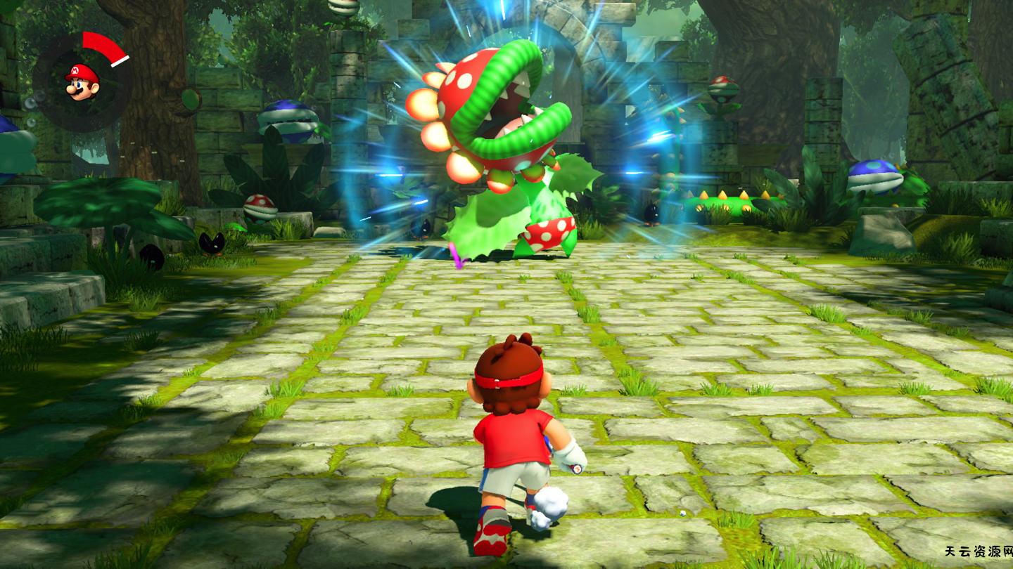 《马里奥网球 Mario Tennis Aces》Switch美版中文NSZ下载 – 含3.1.1补丁-天云资源网