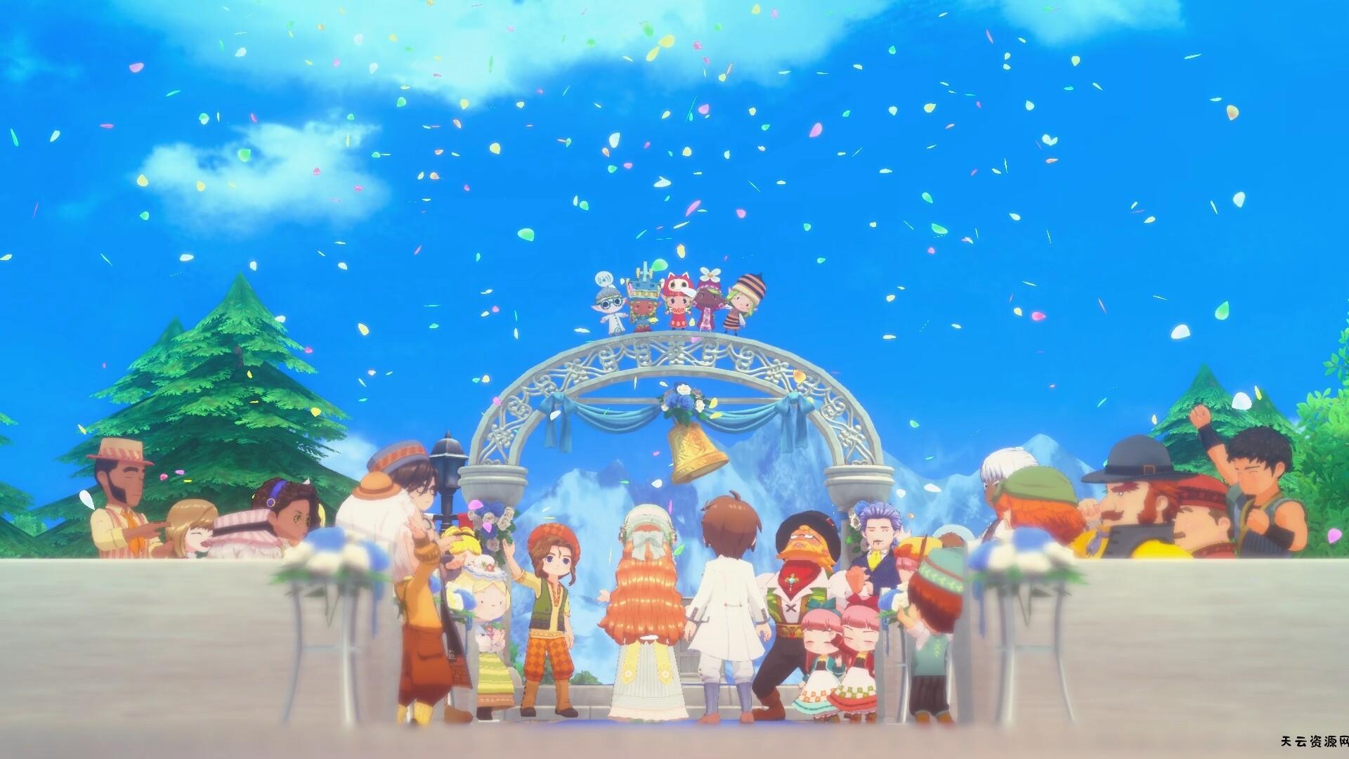 《牧场物语 来吧 风之繁华集市》Switch日版中文XCZ下载 – 含1.3.0补丁+11DLC-天云资源网