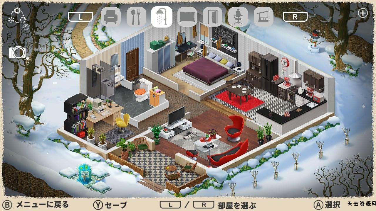 《温馨小屋 Little Cozy Home》Switch美版中文NSZ下载-天云资源网