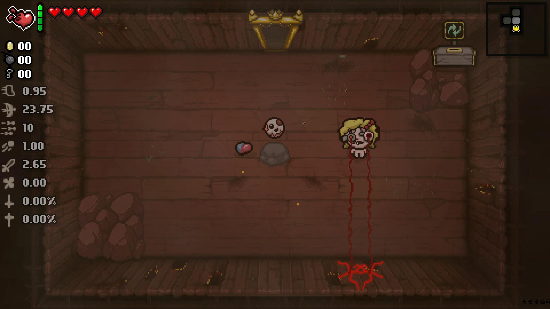 《以撒的结合 胎衣+ The Binding of Isaac: Afterbirth+》Switch美版中文版XCI下载 – 含1.7.9b补丁-天云资源网