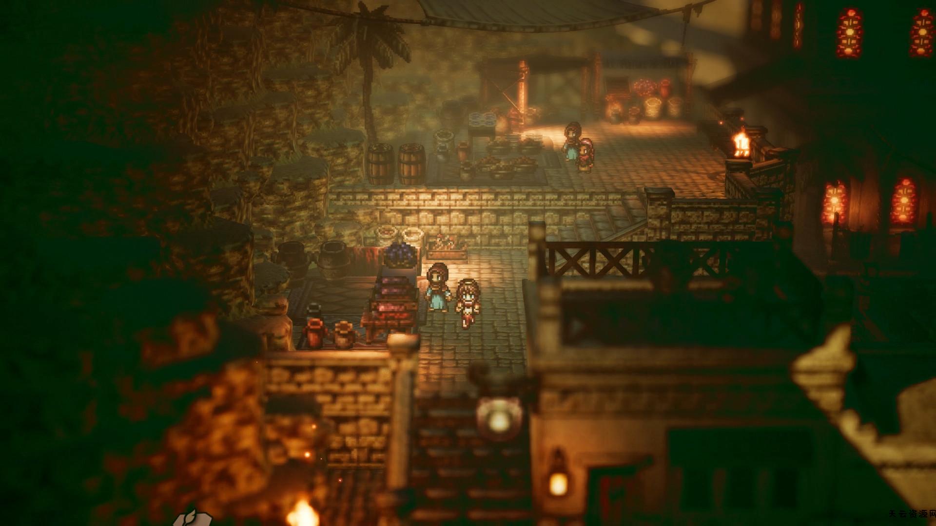 《八方旅人/歧路旅人 .OCTOPATH TRAVELER》Switch美版中文NSP下载 – 含1.0.5补丁-天云资源网