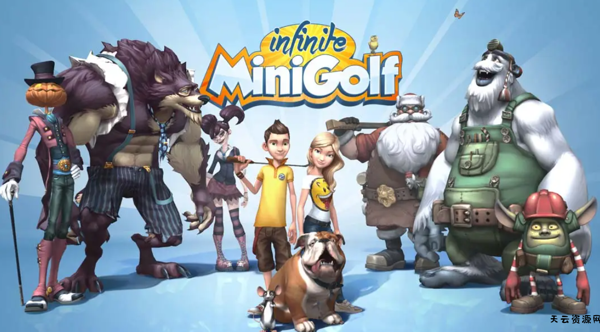 《无限迷你高尔夫 Hangar 37》Switch英文版NSP下载 – 含1.0.3补丁-天云资源网