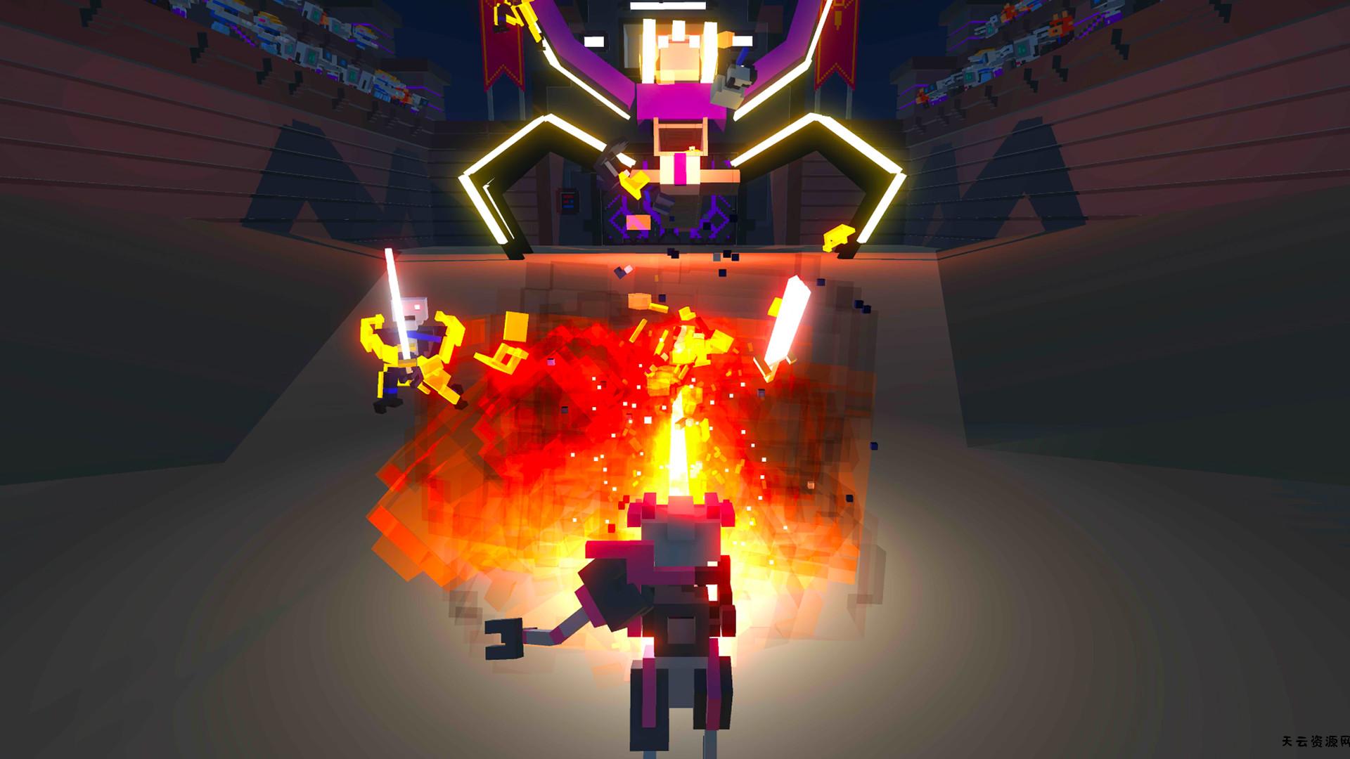 《机器人角斗场 Clone Drone in the Danger Zone》Switch美版中文NSZ下载 – 含1.7.0补丁-天云资源网