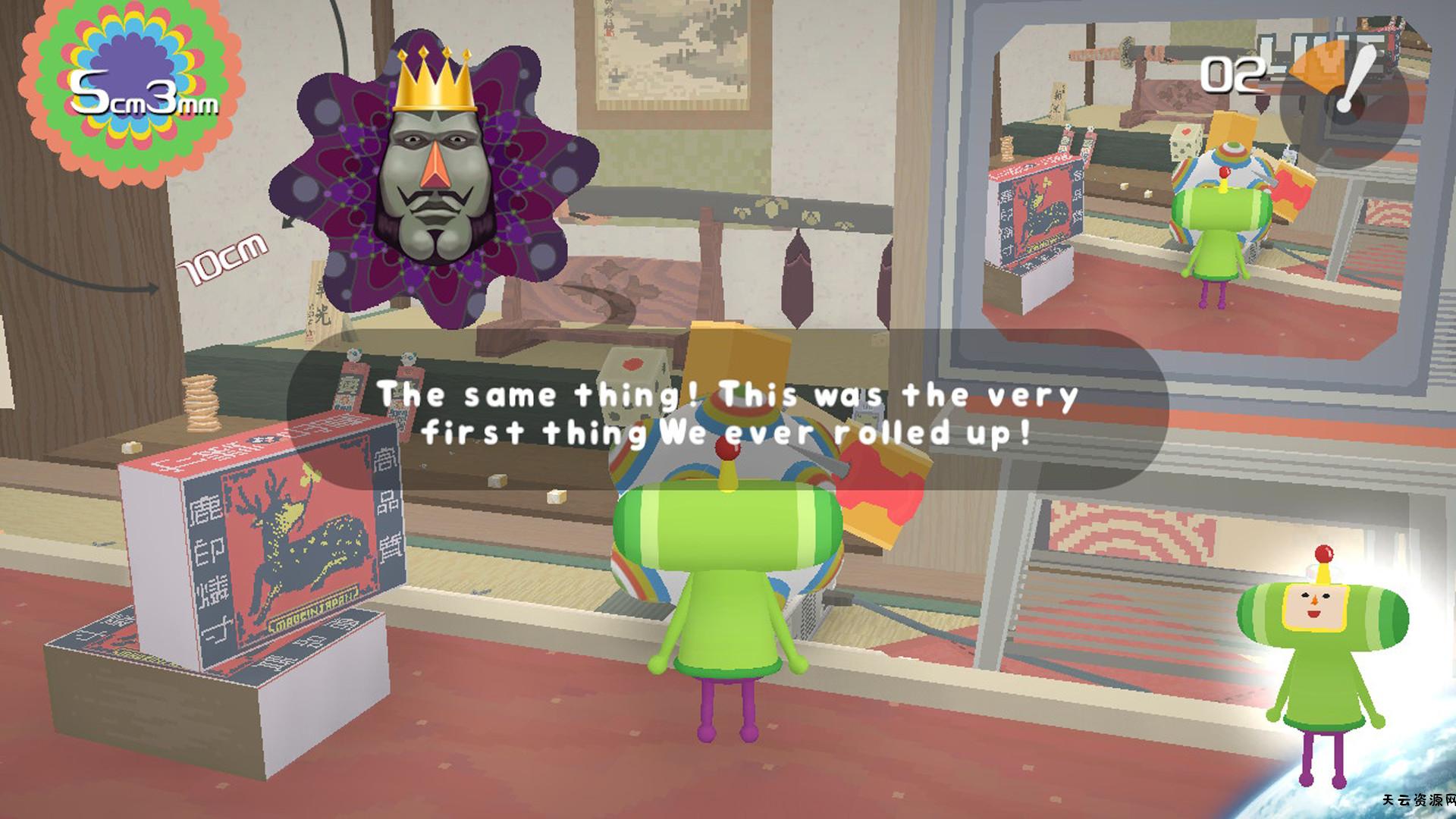 《块魂 重制版 Katamari Damacy REROLL》Switch英文版NSP下载 – 含1.1补丁-天云资源网