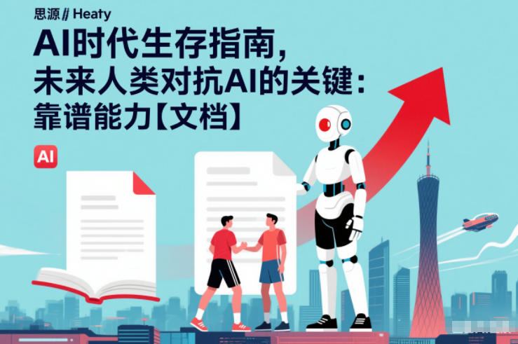 AI时代生存指南，未来人类对抗AI的关键：靠谱能力【文档】-天云资源网