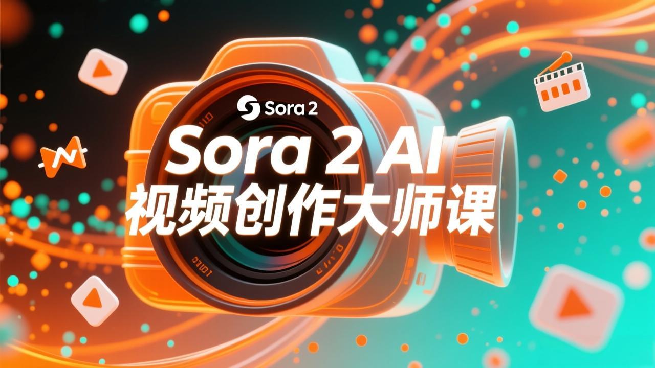 如何利用Sora 2创建流行AI人工智能视频大师班教程：掌握创作全流程，产出百万播放内容-天云资源网