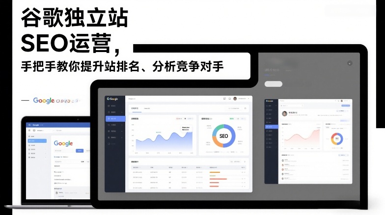 谷歌独立站SEO运营，手把手教你提升网站排名、分析竞争对手(更新2026)-天云资源网