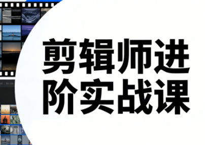 剪辑师进阶实战课(更新23年-25年)-天云资源网