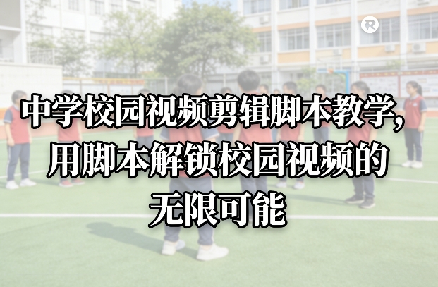 中学校园视频剪辑脚本教学，用脚本解锁校园视频的无限可能-天云资源网
