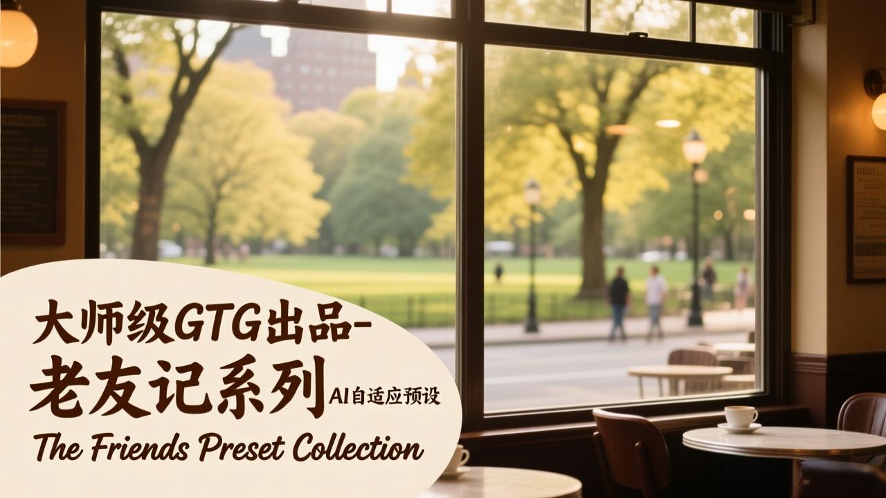 大师级GTG出品-老友记系列AI自适应预设The Friends Preset Collection-天云资源网
