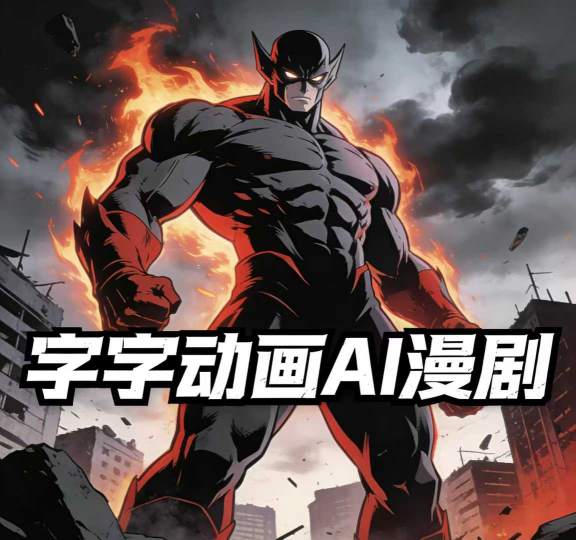 字字动画AI漫剧2026年第1期系统课程，小白看完就能学会实操的漫剧课，单人月收1-3W-天云资源网