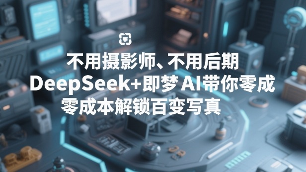 不用摄影师、不用后期，DeepSeek+即梦AI带你零成本解锁百变写真！-天云资源网